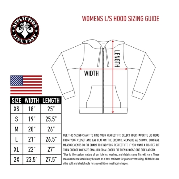 NWT Affliction High Voltage Zip Up Hoodie - Picture 9 of 9